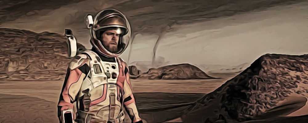 Сюжет картины Марсианин разворачивается вокруг астронавта Марка Уотни, которого забыли на Марсе Он выживает в экстремальных условиях и надеется, что ему придут на помощь